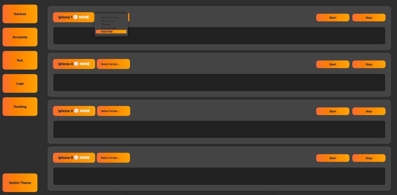 APPIUM Dashboard - Follow2