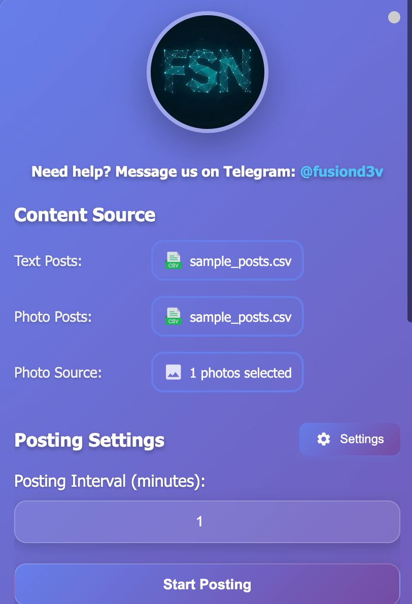 THREADSBOT Extension - Interface 1